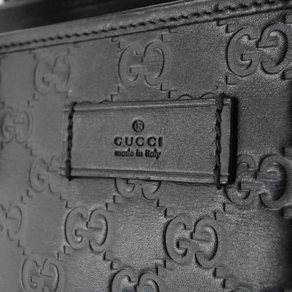 Gucci Guccissima Leather Large Tote Black 7 of 9
