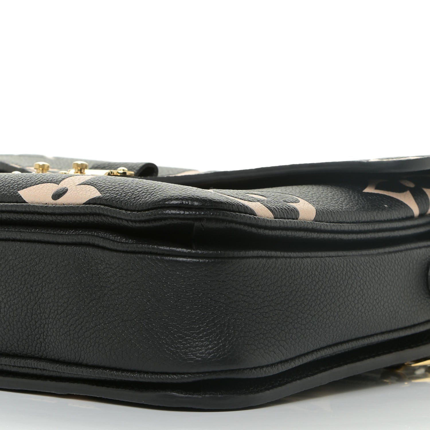 Louis Vuitton Empreinte Monogram Giant Pochette Metis Black Beige 9 of 12
