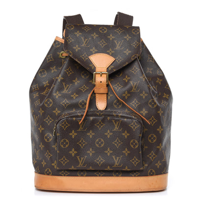 Louis Vuitton Monogram Montsouris GM Backpack 1 of 12
