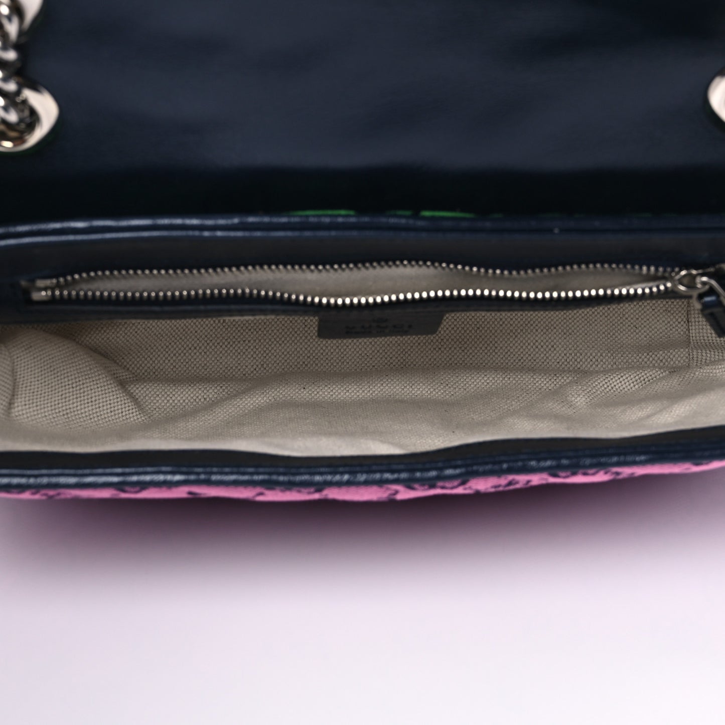 Monogram Multicolor Matelasse Diagonal Small GG Marmont Shoulder Bag Light Blue Pink Blue Green Red