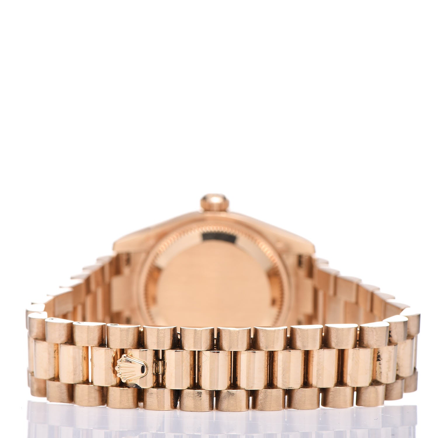 Rolex 18K Yellow Gold Diamond Meteorite 26mm Oyster Perpetual Datejust President Watch 179178 3 of 4