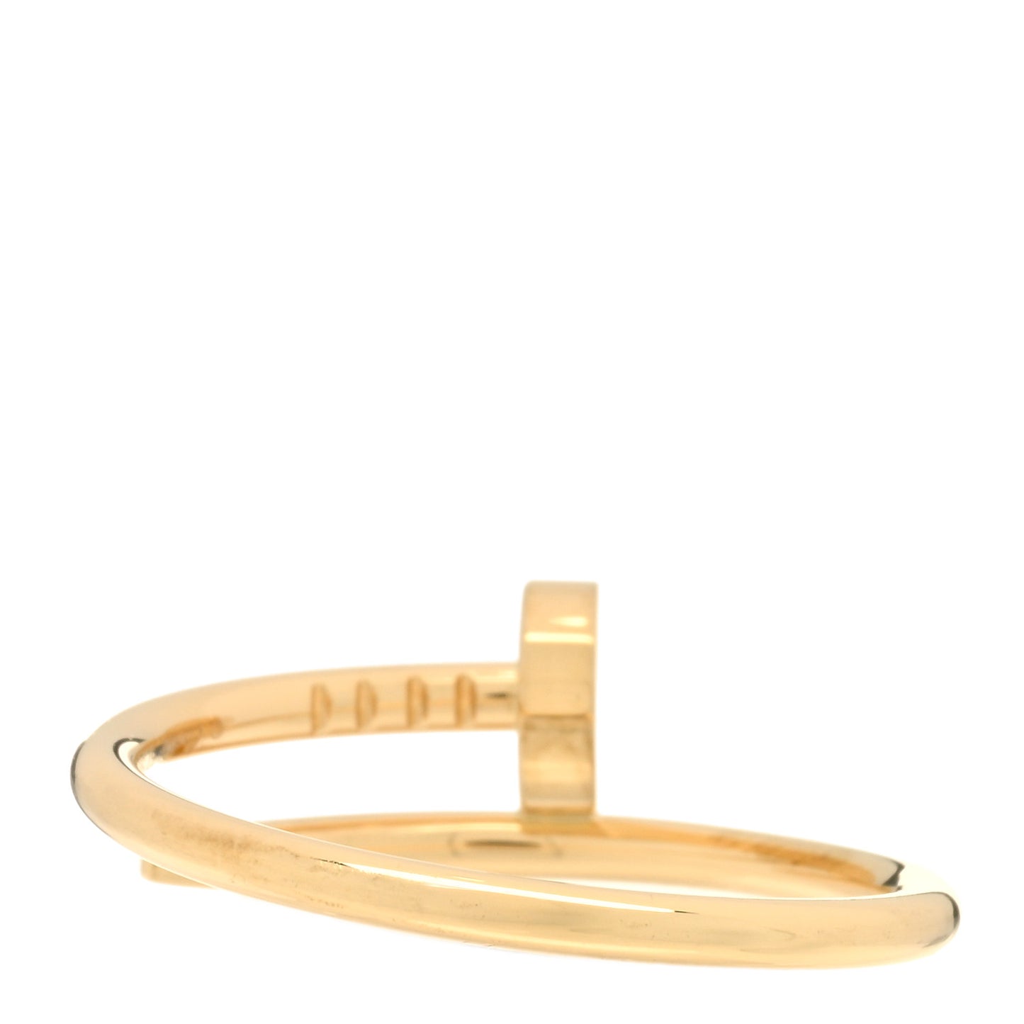 18K Yellow Gold Small Juste Un Clou Ring 57 8