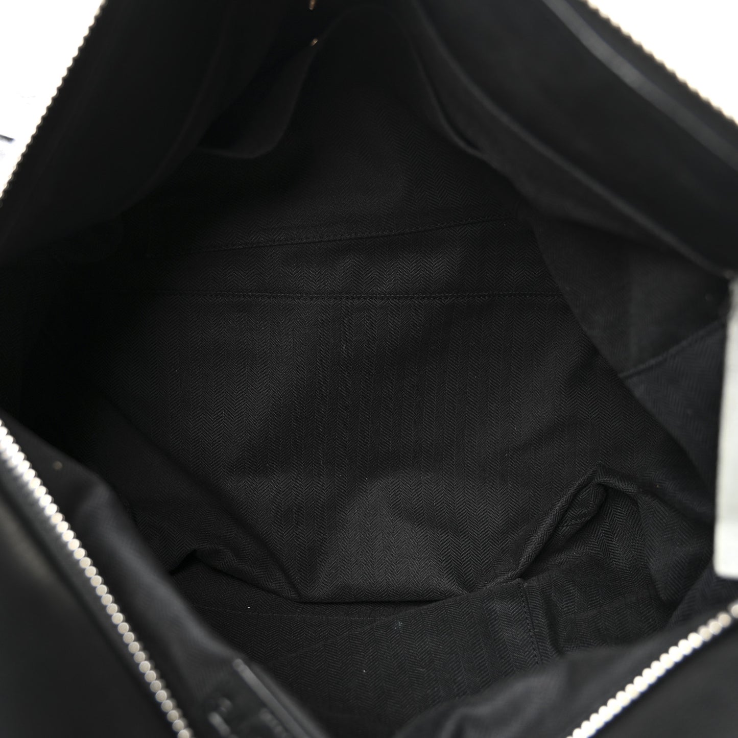 Calfskin XL Puzzle Bag Grey Black
