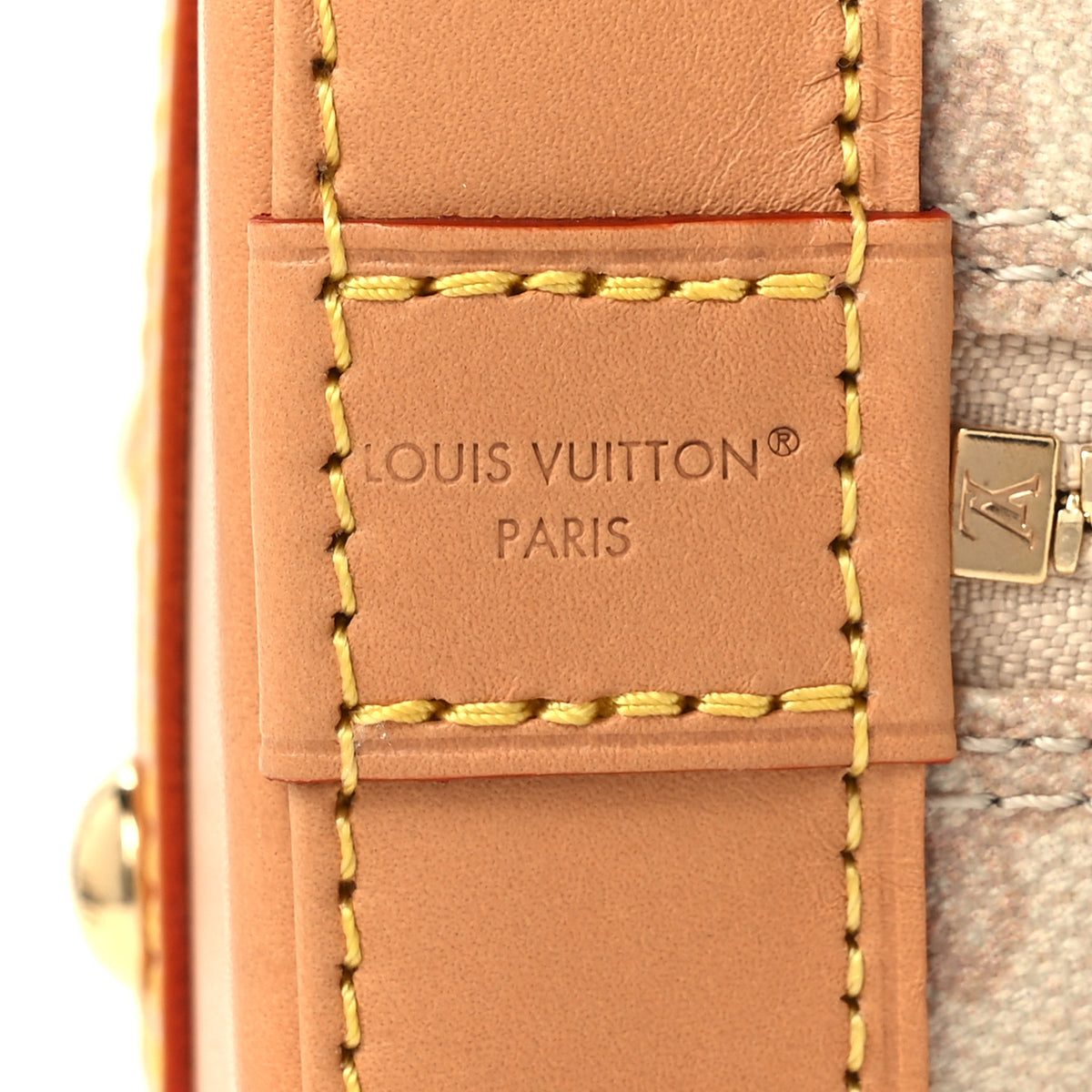 Monogram Origine Lin Alma BB