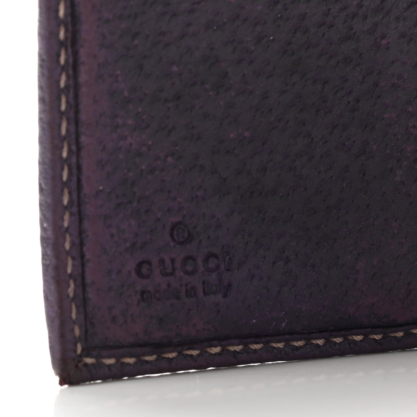 Monogram Compact Wallet Purple