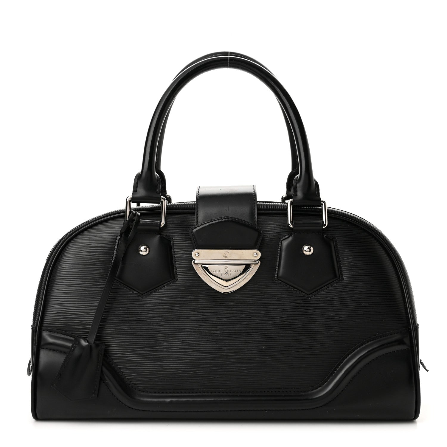 Louis Vuitton Epi Bowling Montaigne GM Black 1 of 9
