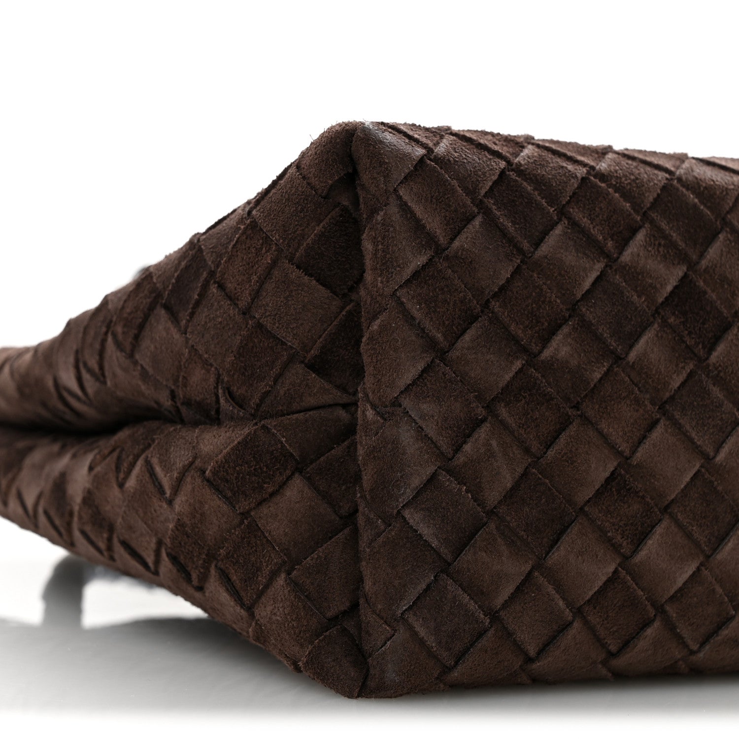 Bottega Veneta Suede Intrecciato Medium Andiamo Shoulder Bag Fondant 8 of 10