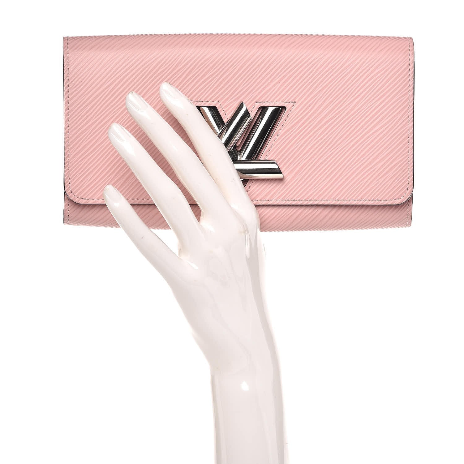 Louis Vuitton Epi Twist Wallet Rose Ballerine 2 of 7