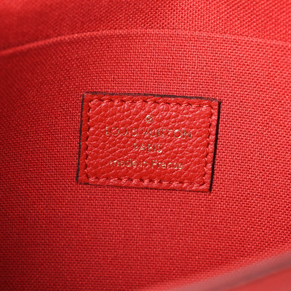 Louis Vuitton Empreinte Pochette Felicie Chain Wallet Scarlet 8 of 11