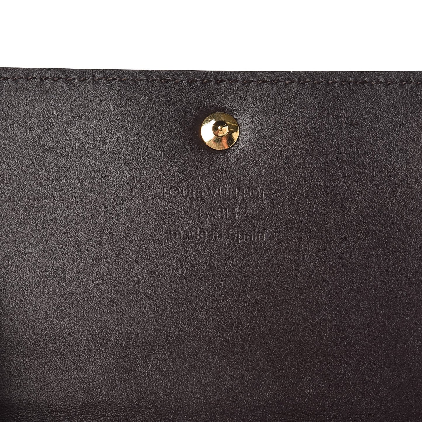 Vernis Business Card Holder Amarante