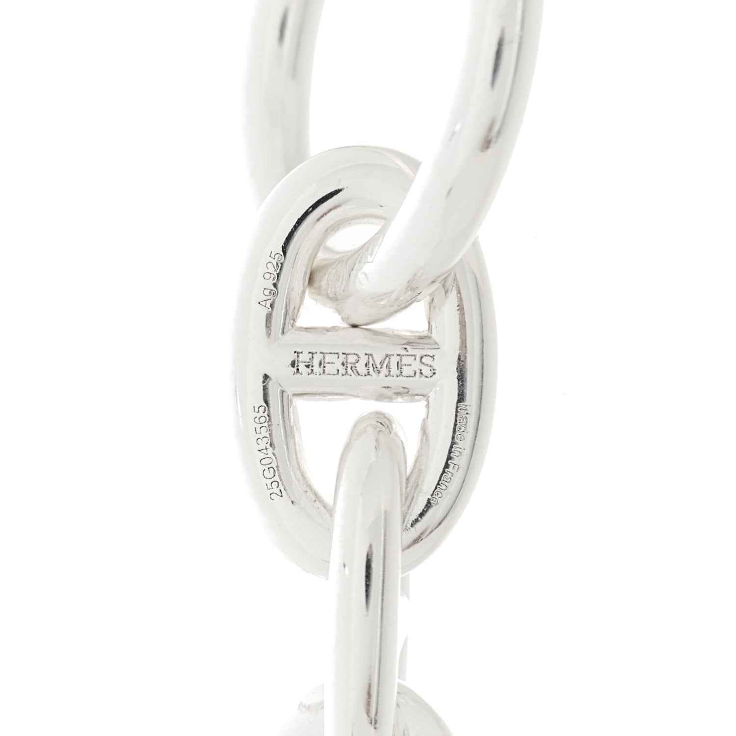 Hermes Sterling Silver PM Chaine D'Ancre Bracelet 4 of 4
