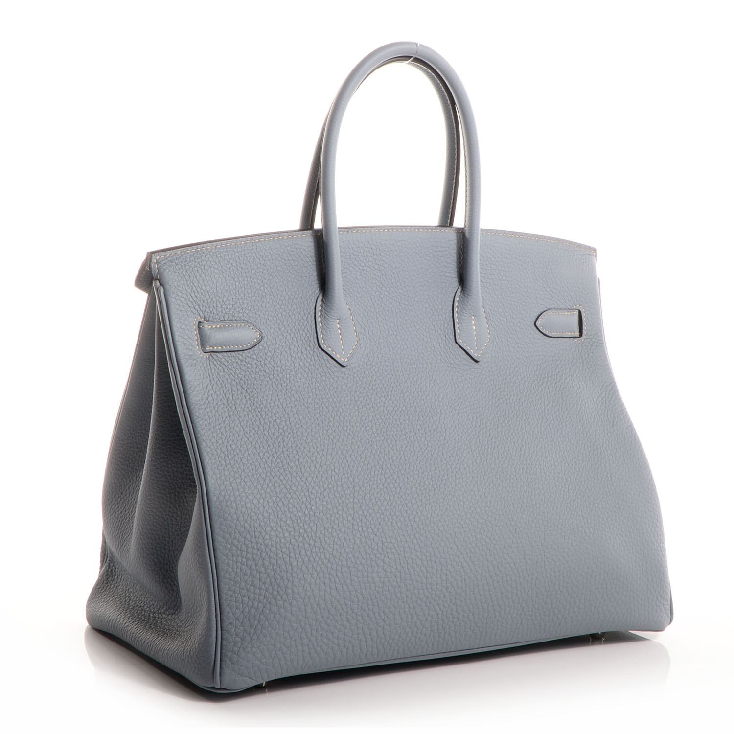 Hermes Togo Birkin 35 Bleu Lin 3 of 10