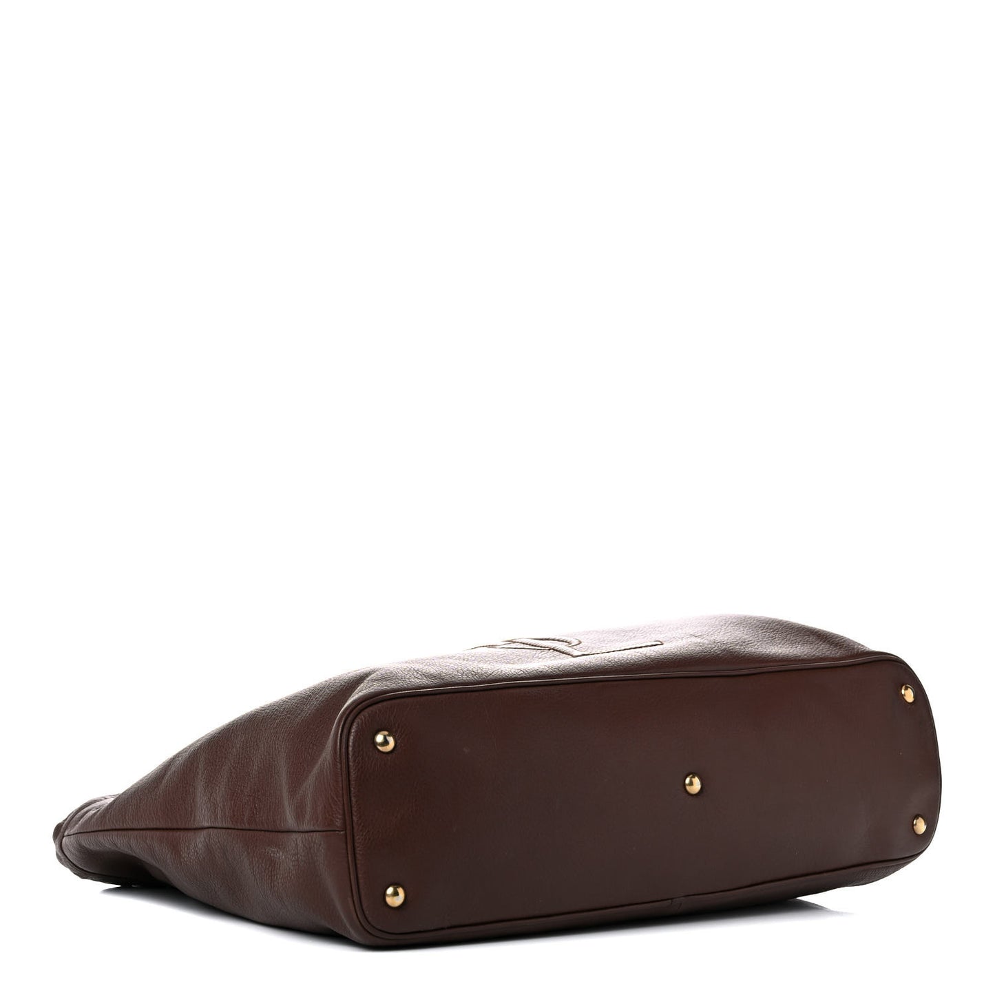 Calfskin Belle de Jour Cabas Tote Brown