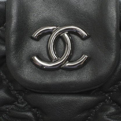 Chanel Leather Bubble Quilt Hobo Grey 8 of 9