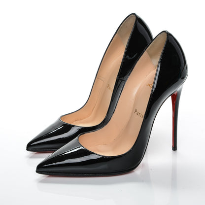 Christian Louboutin Patent So Kate 120 Pumps 37 Black 3 of 7