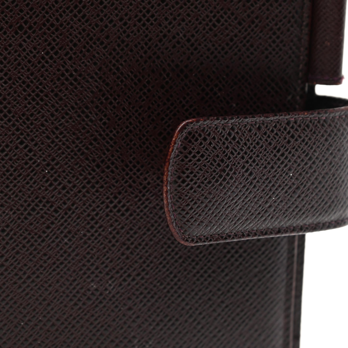 Taiga Large Ring Agenda Cover Acajou