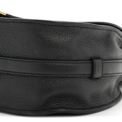 Chloe Calfskin Medium Marcie Round Crossbody Bag Black 27 of 34