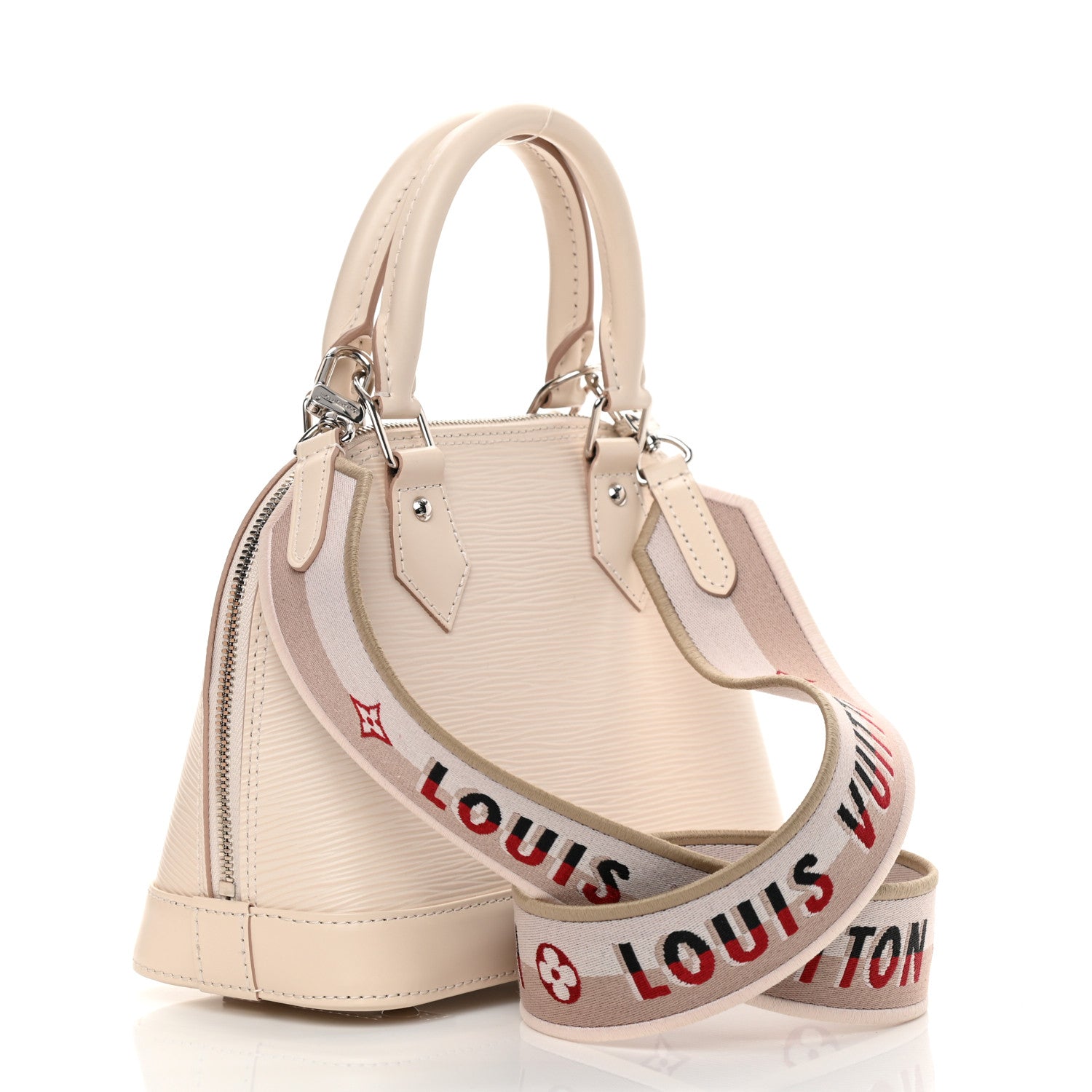 Louis Vuitton Epi Jacquard Alma BB Quartz 3 of 13
