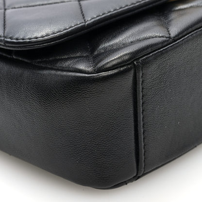 Chanel Lambskin Quilted Small CC Coin Flap Bag Black 9 of 10