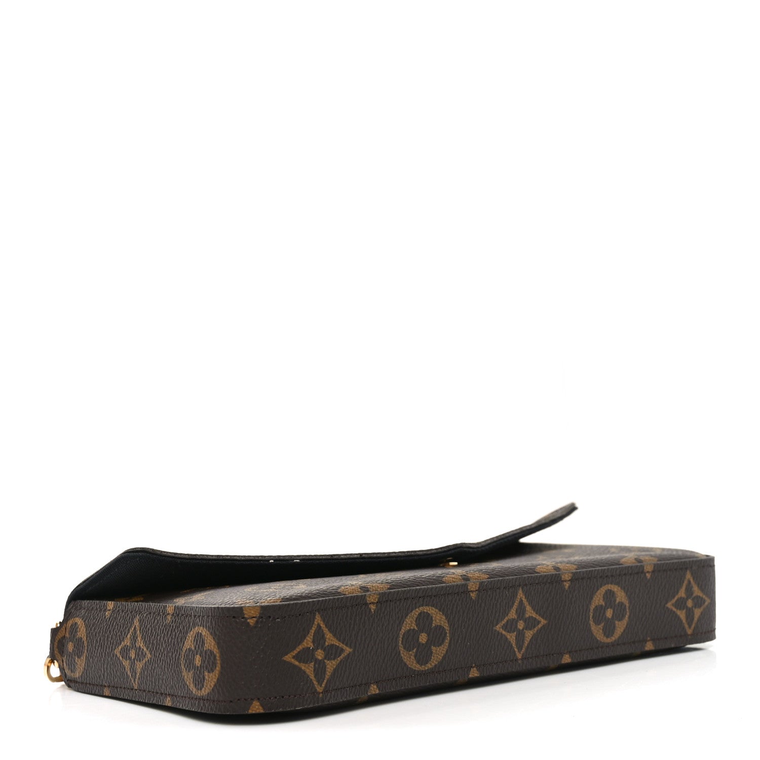 Louis Vuitton Monogram My LV World Tour Pochette Felicie Chain Wallet Black 4 of 11
