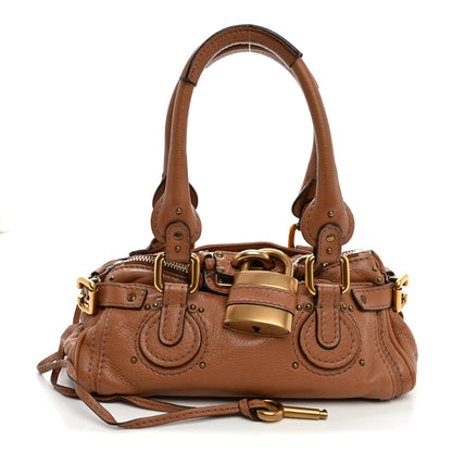 Chloe Calfskin Small Paddington Satchel Tan 1 of 10