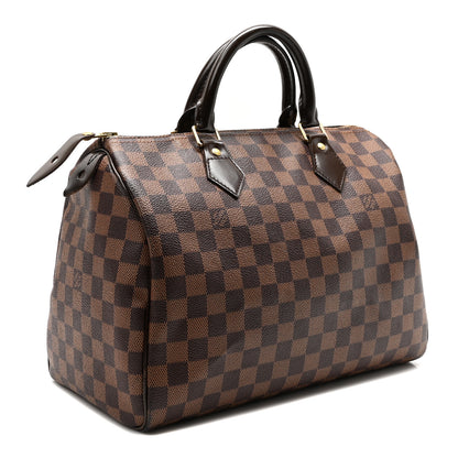 Louis Vuitton Damier Ebene Speedy 30 3 of 10