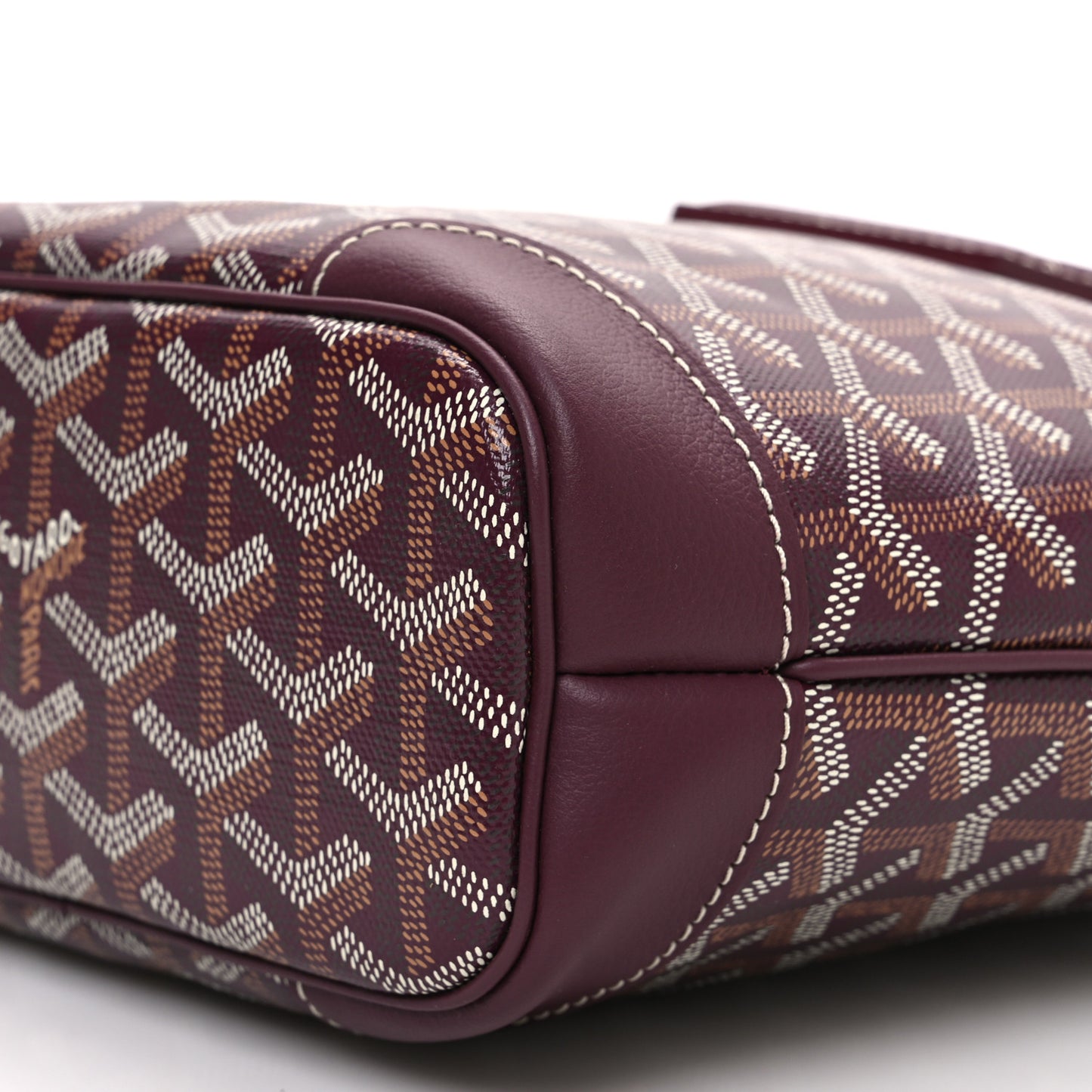 Goyardine Beluga Mini Burgundy