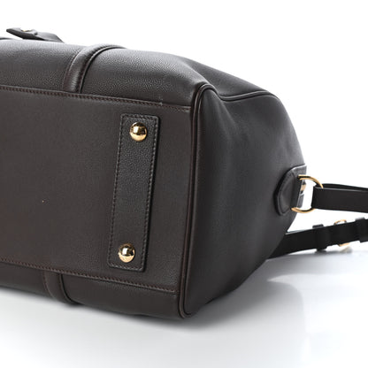 Louis Vuitton Calfskin SC Bag GM Chocolate 9 of 12
