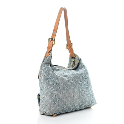 Louis Vuitton Denim Baggy GM Blue 3 of 14