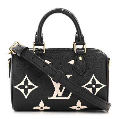 Louis Vuitton Empreinte Monogram Giant Nano Black Beige 1 of 10