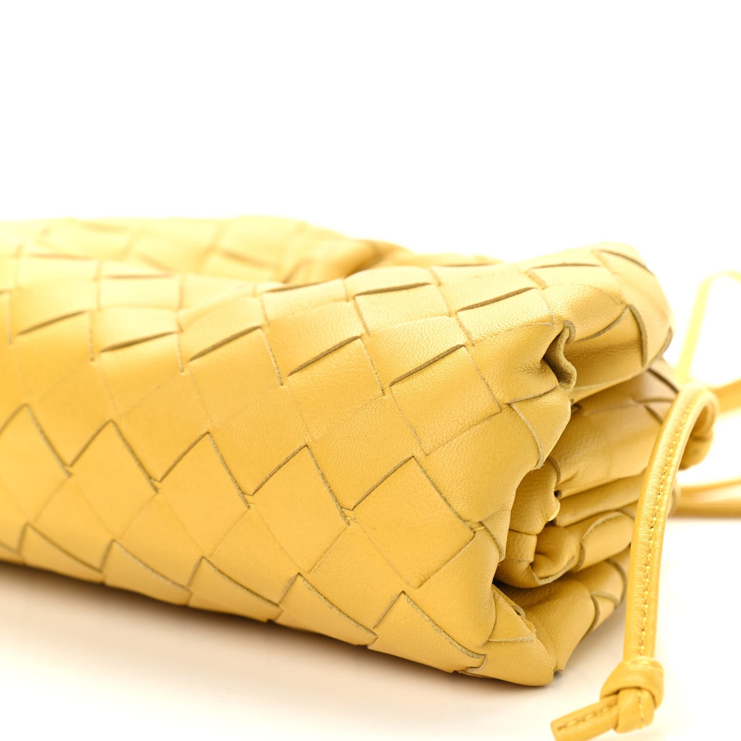 Nappa Intrecciato The Mini Pouch Buttercup