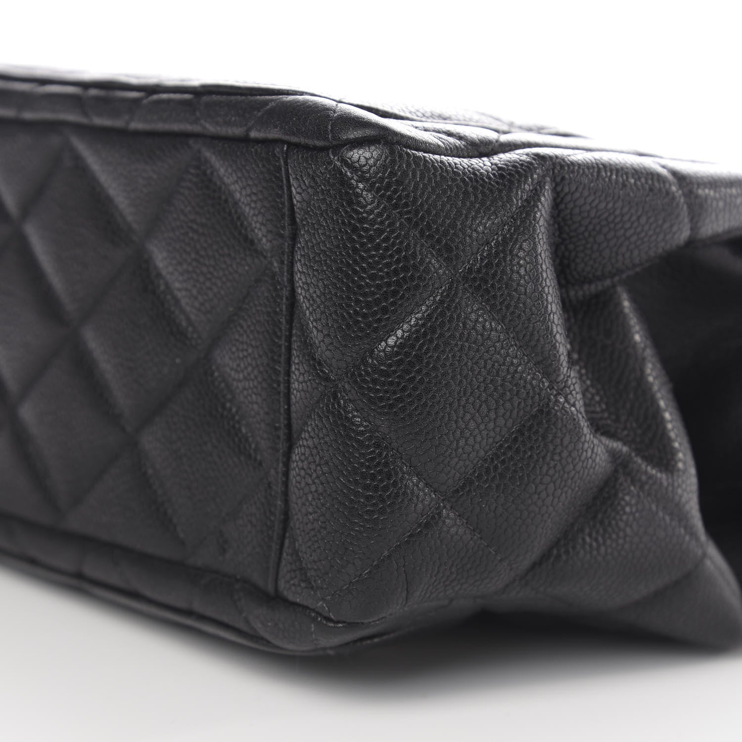 Chanel Caviar Quilted Frame Shoulder Bag Black 8 of 9