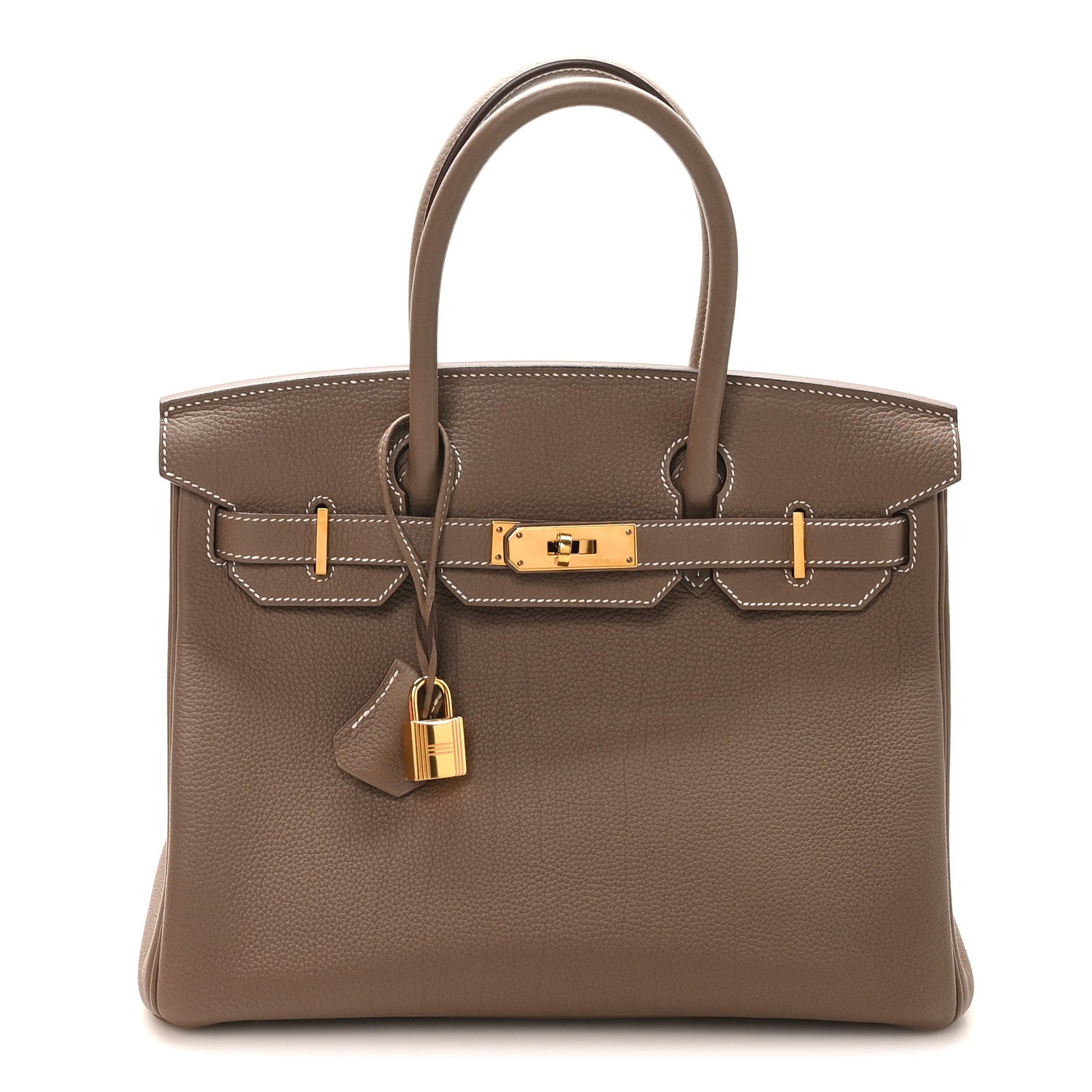 Hermes Togo Birkin 30 Etoupe 1 of 10
