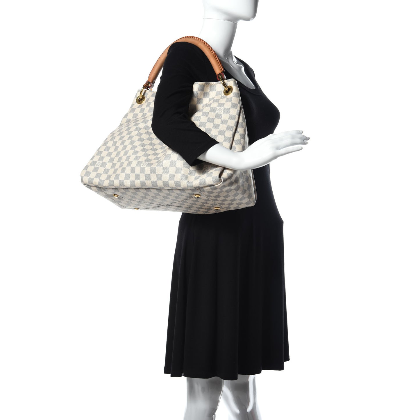 Damier Azur Artsy MM