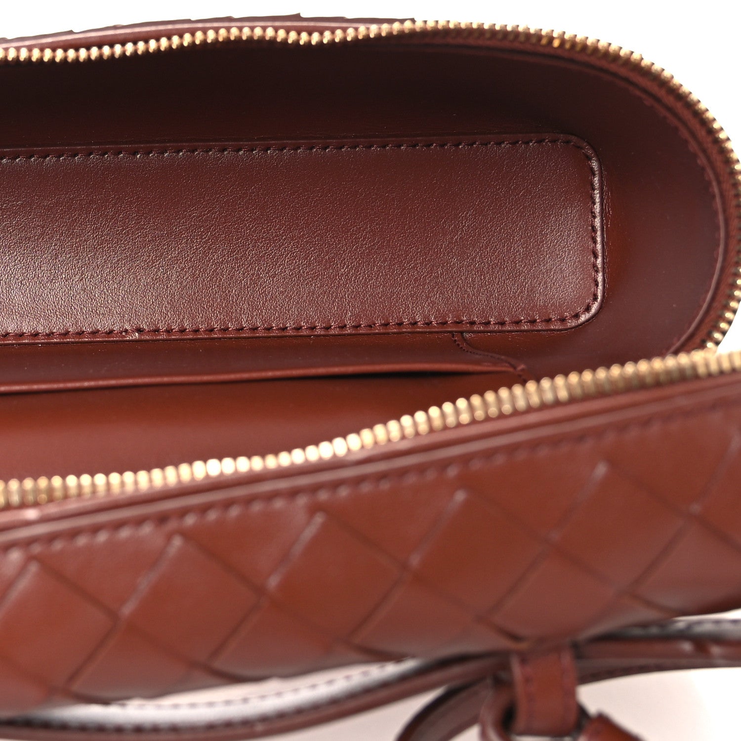 Bottega Veneta Nappa Intrecciato Bang Bang Vanity Case Sapele 5 of 10