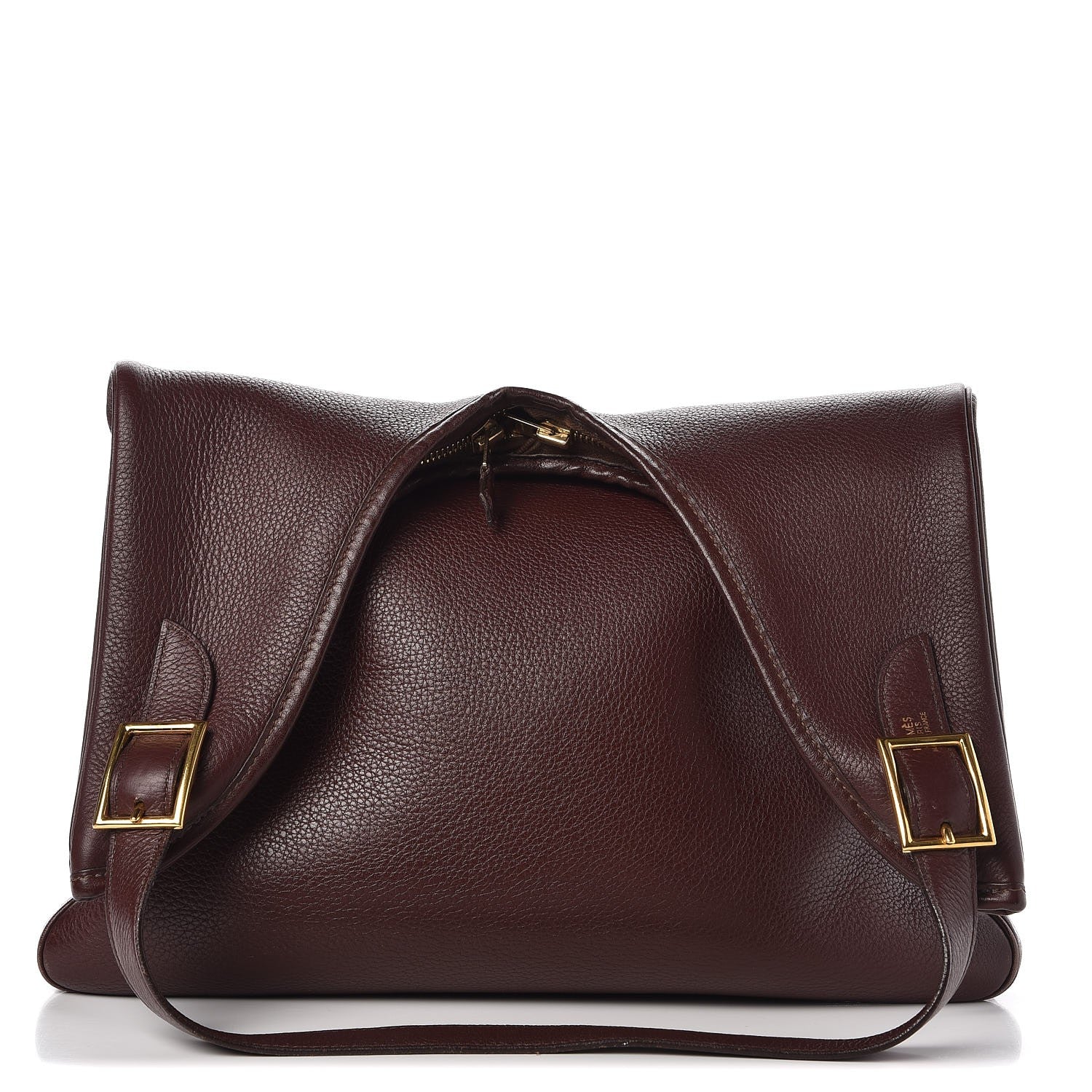 Hermes Taurillon Clemence Massai PM Havane 3 of 12