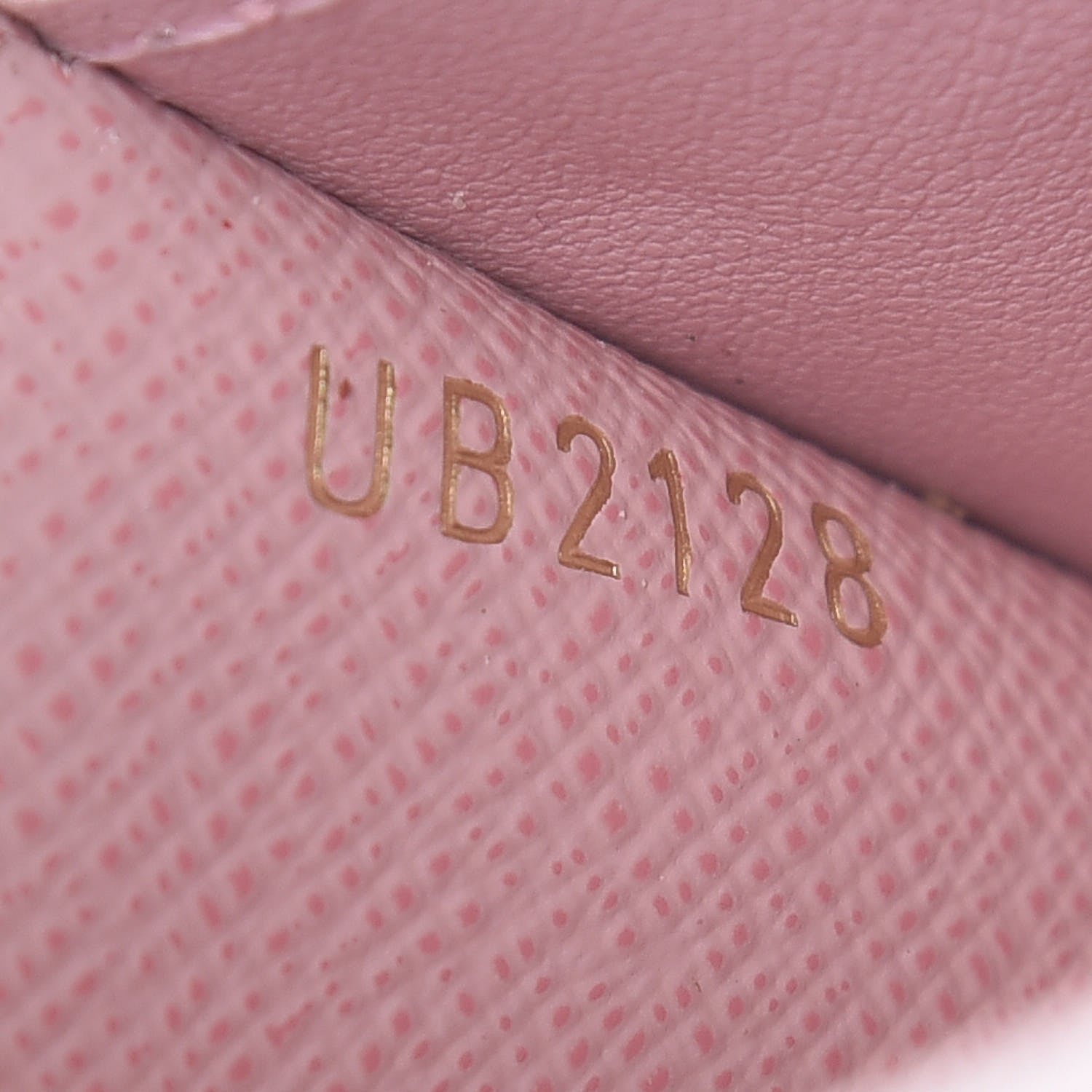 Louis Vuitton Damier Ebene Rosalie Coin Purse Rose Ballerine 7 of 8