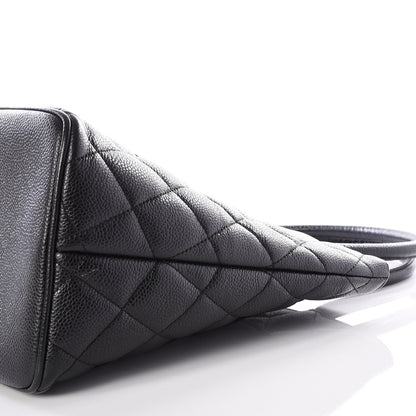 Chanel Caviar Quilted Medallion Tote Black 6 of 9