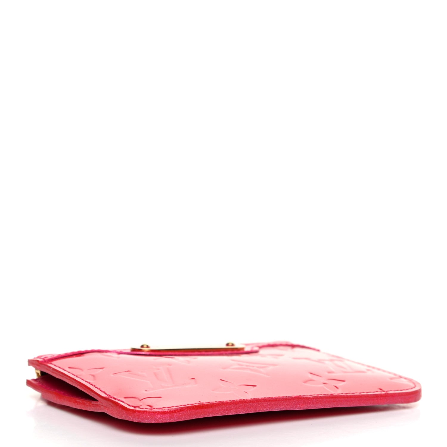 Louis Vuitton Vernis Key Pouch Rose Pop 4 of 7