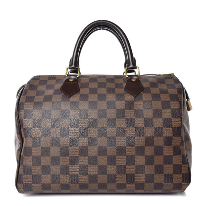 Louis Vuitton Damier Ebene Speedy 30 1 of 11