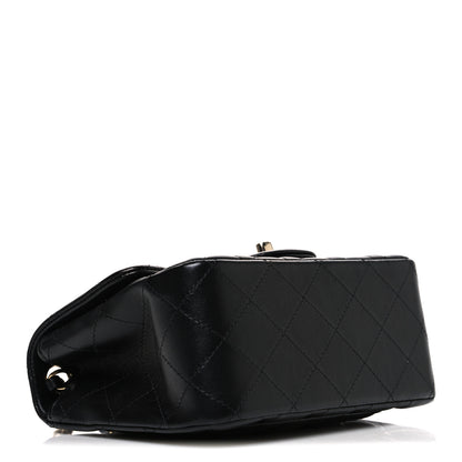Chanel Lambskin Quilted Mini Square Flap Black 4 of 12