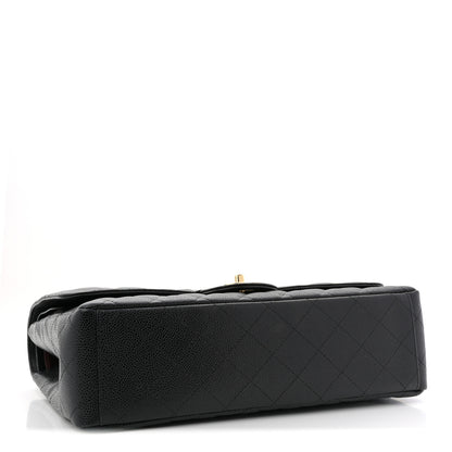 Chanel Caviar Quilted Maxi Double Flap Black 4 of 11