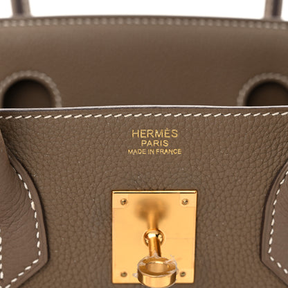 Hermes Togo Birkin 30 Etoupe 6 of 10