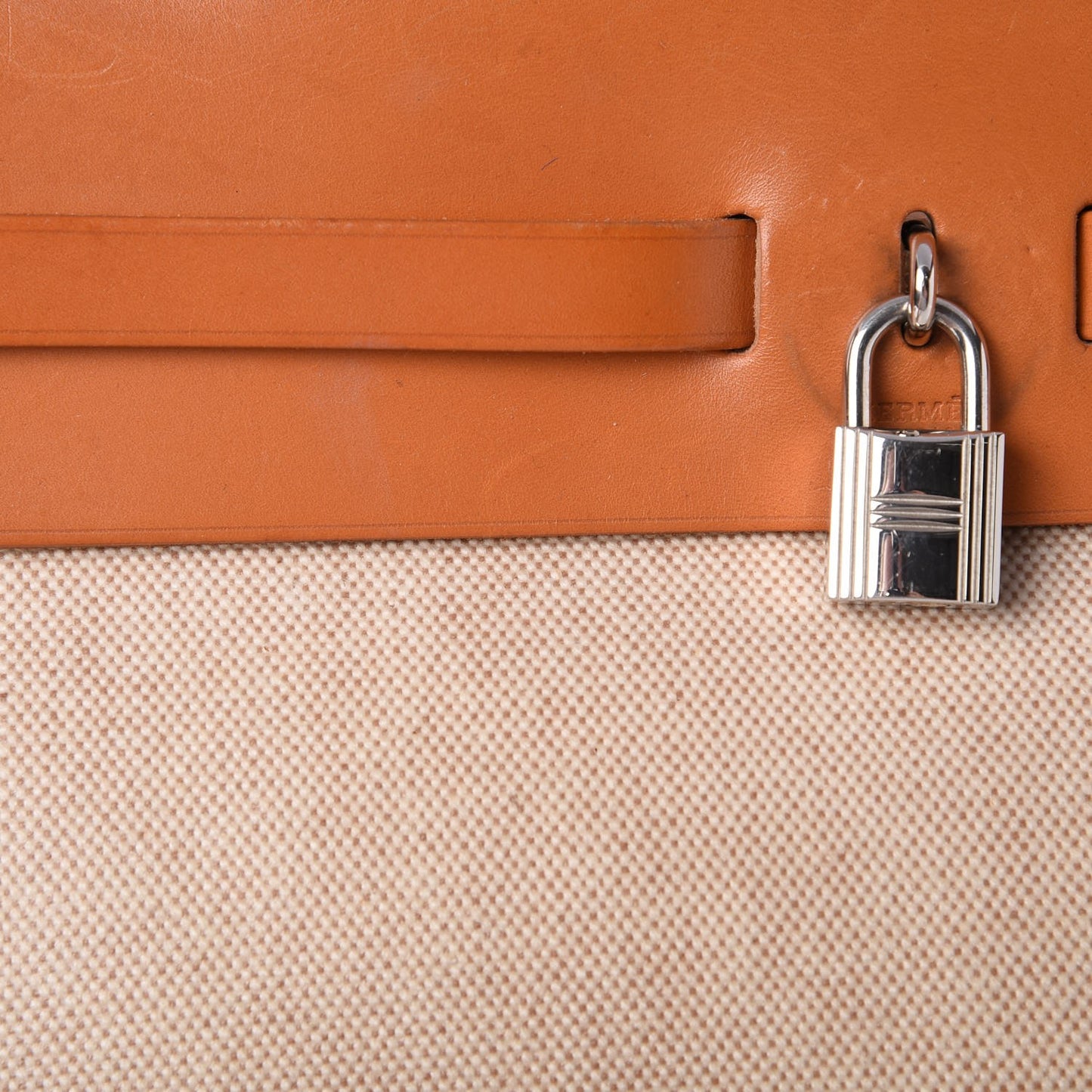 Toile Vache Calfskin Herbag 39 MM Natural
