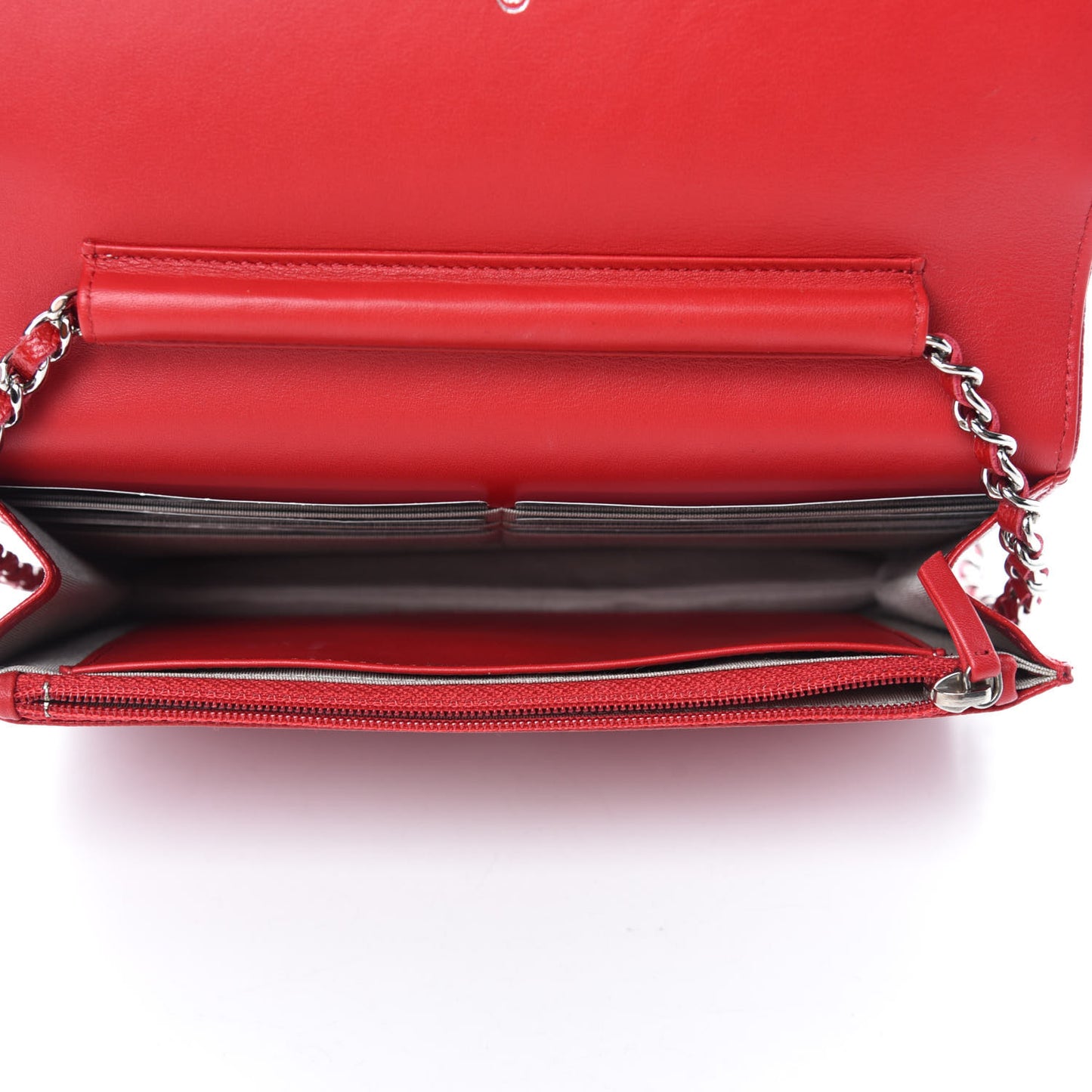 Caviar Sevruga Wallet on Chain WOC Red