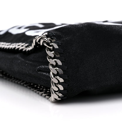 Stella McCartney X ED CURTIS Shaggy Deer Logo Embroidered Large Falabella Black 7 of 8