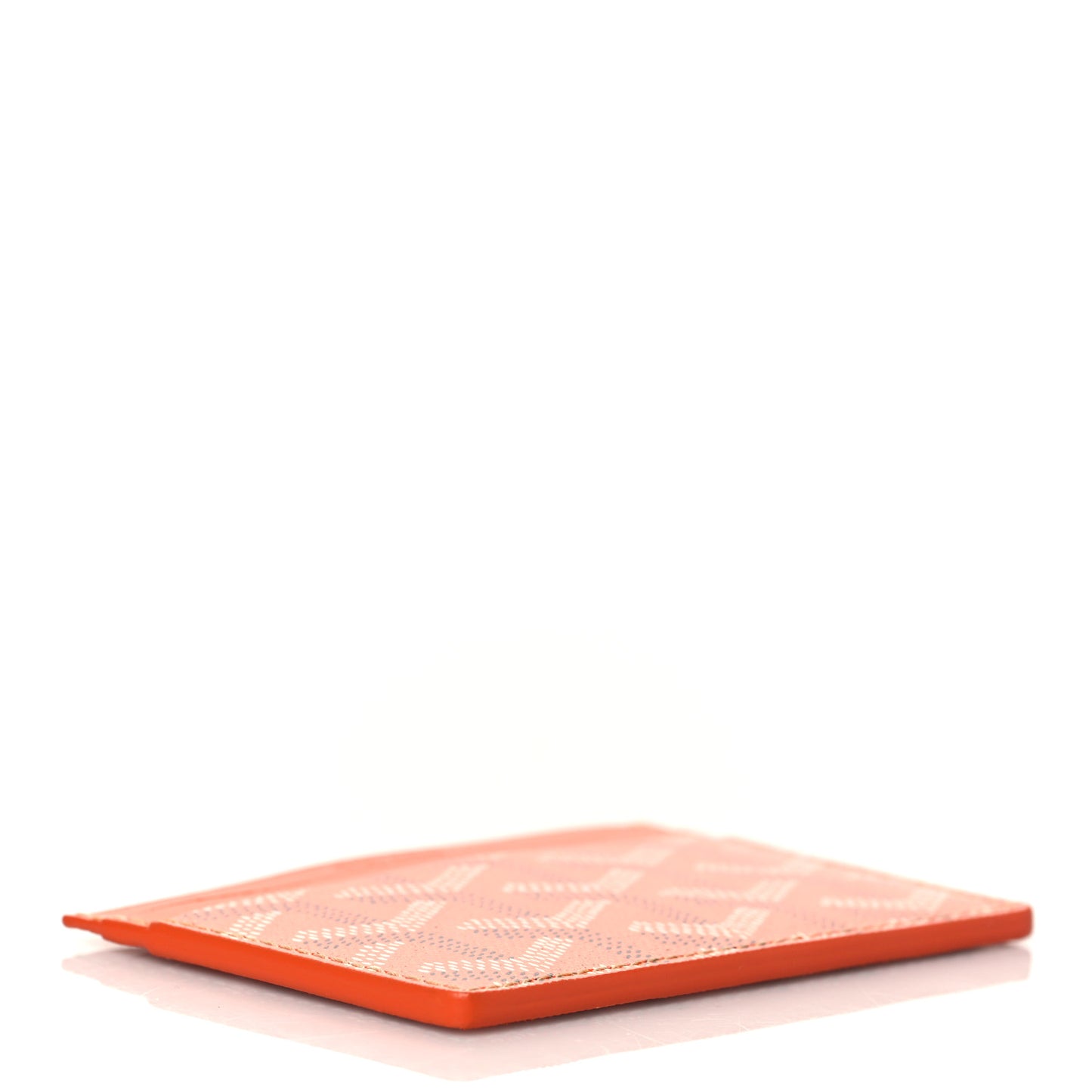 Goyardine Saint Sulpice Card Holder Orange
