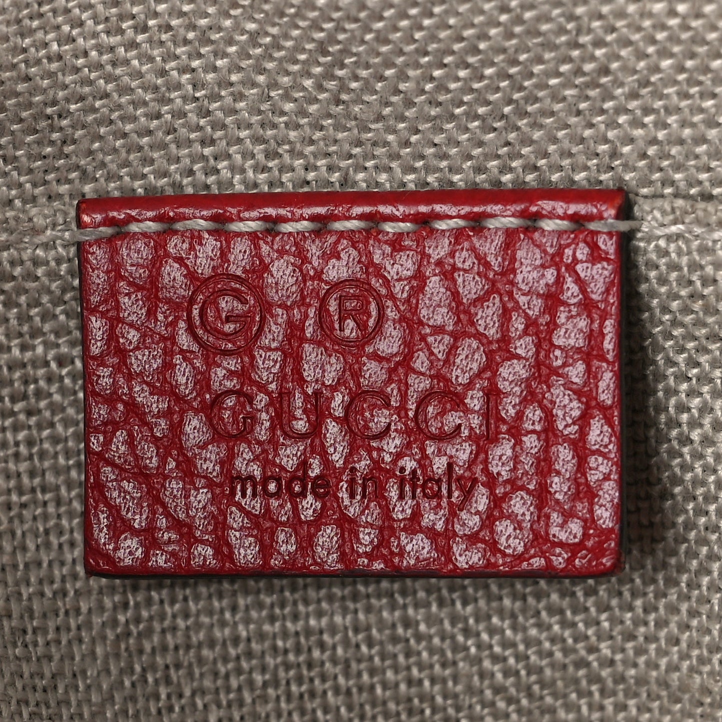 Monogram Mini Bree Messenger Bag Red