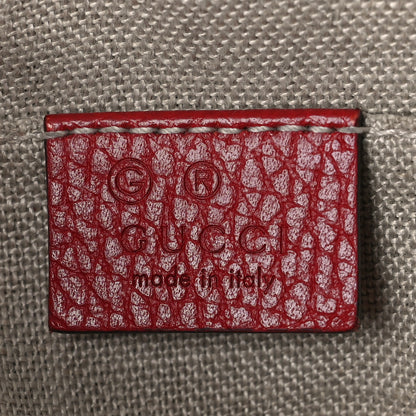 Gucci Monogram Mini Bree Messenger Bag Red 7 of 13