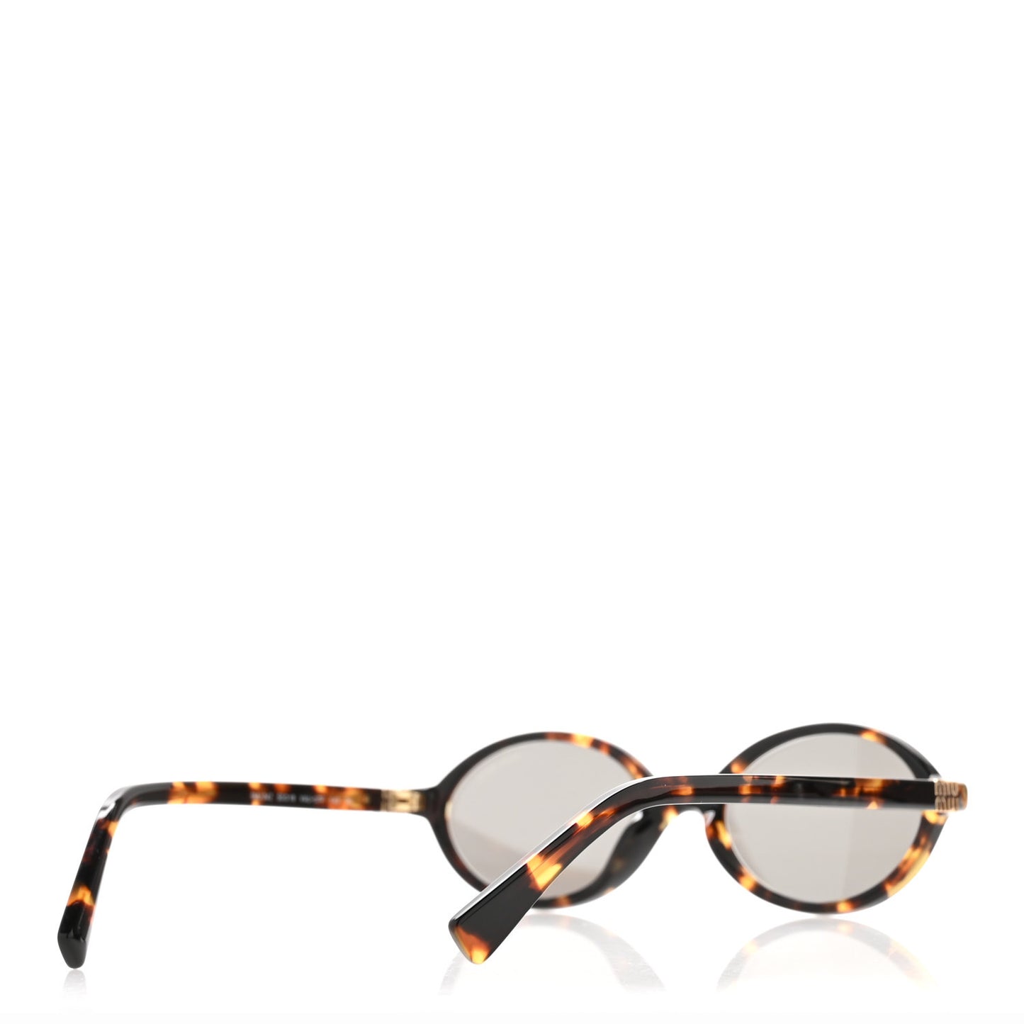 Acetate Oval Regard Sunglasses SMU04Z Tortoise